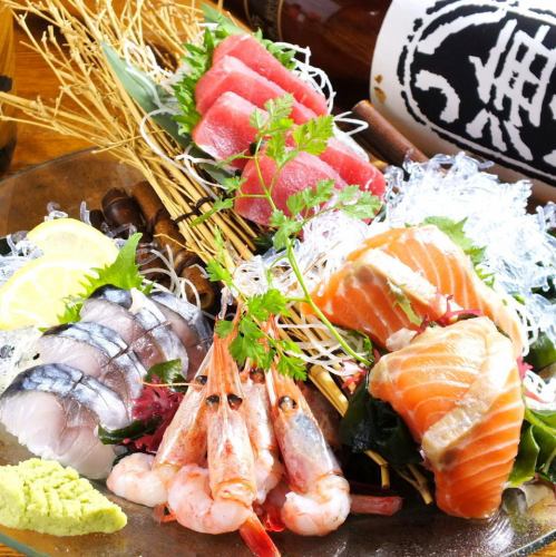 Fresh seafood is also available ♪