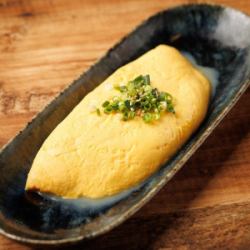 Fluffy and creamy rolled egg