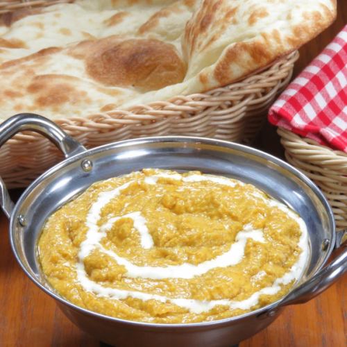 Set C *5% off lunch with coupon ☆Curry, malai tikka, naan or rice, drinks, etc.☆970 yen