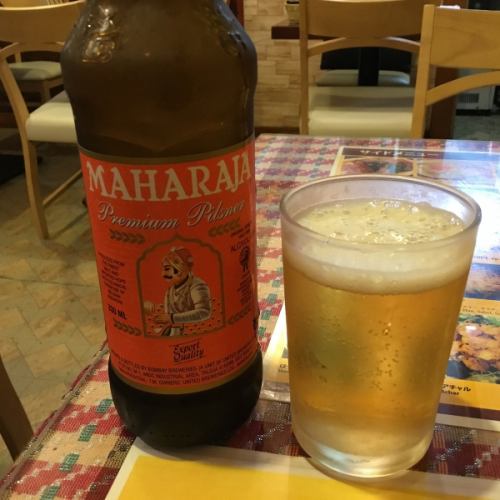 Delicacy ☆ Indian beer 500 yen ☆ Maharaja!