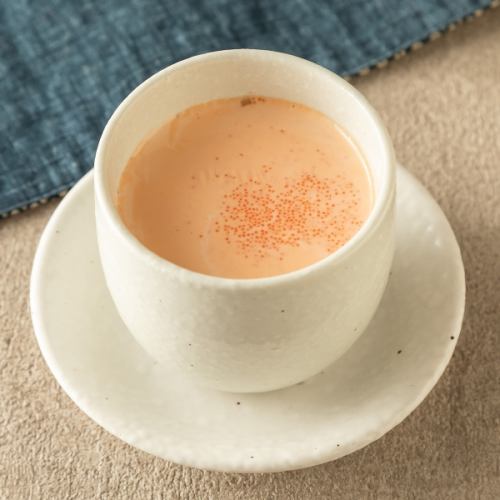 しじみ出汁の茶碗蒸し～雑炊仕立て～（明太チーズ）