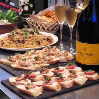 【結婚式二次会プラン】ビュッフェ＋2時間飲み放題込み★5000円(税込)