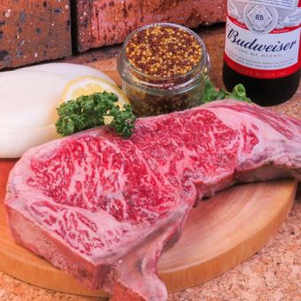 テラスで♪サーロインステーキ＆海鮮も味わえる！【BBQ PLAN　プレミアム】2H飲み放題付 8000円