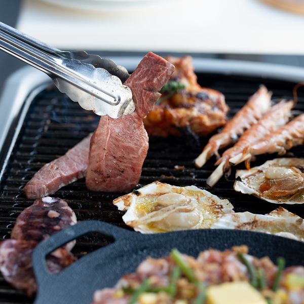 ランチや団体限定の特典も豊富にご用意！お得に最上級BBQを満喫♪