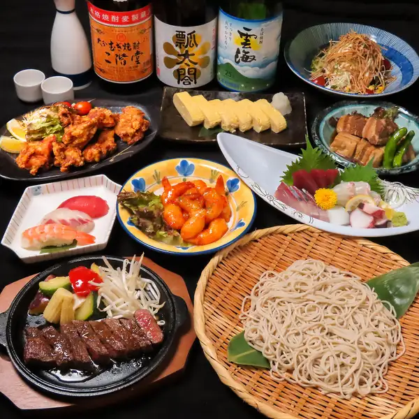 【2H飲放付】会社宴会や飲み会に最適!コース全11品6000円