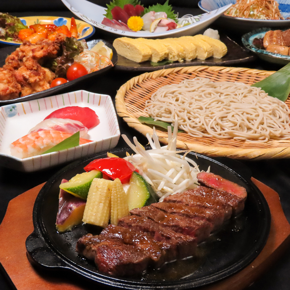 【2H飲放付】[1人1皿でご提供！！]コース全8品6000円