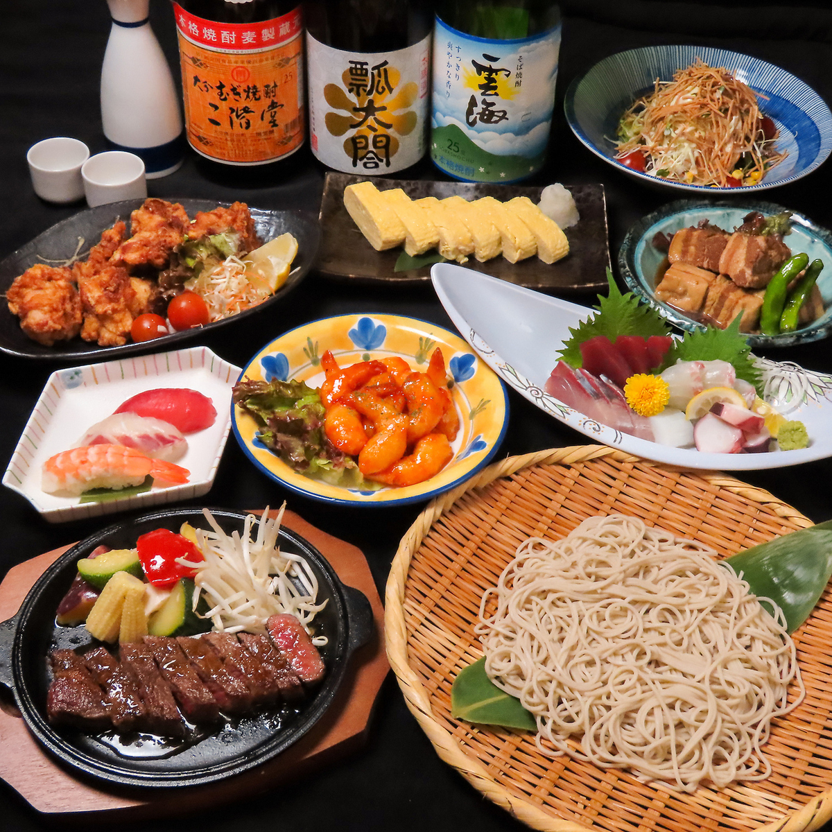 各種ご宴会に最適★2時間飲み放題がついて何と5000円～！
