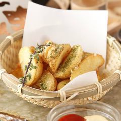 French fries with mentaiko mayonnaise