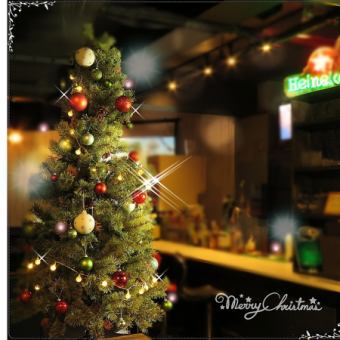 2名様~12月23・24 ・25限定クリスマスディーナーコース料理6品+1000円プレミアム飲放付き¥6000