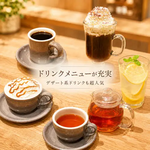 充実のドリンクメニュー★
