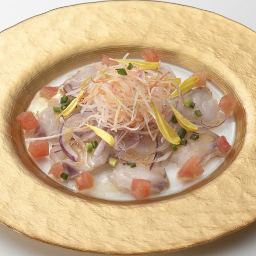 館山市 船形鮮魚直送！！房総地魚のカルパッチョ