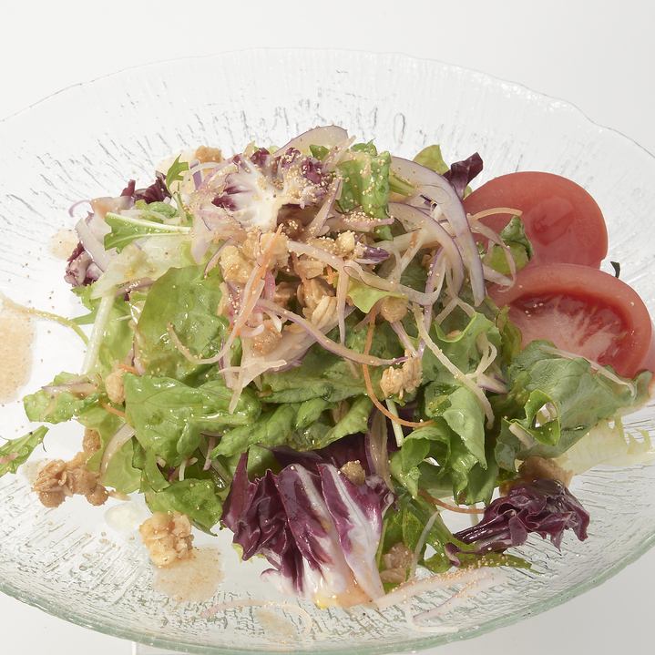 薫り高いグリーンサラダ