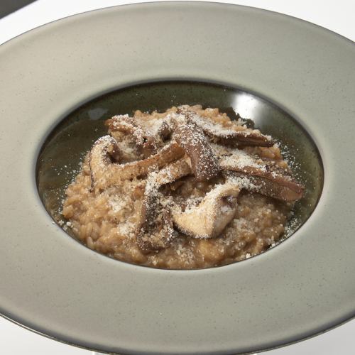 ポルチーニ茸と椎茸のリゾット