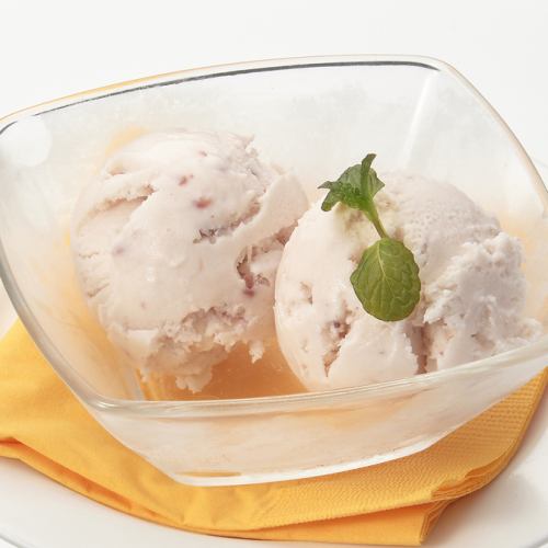 ストロベリーマスカルポーネのアイス