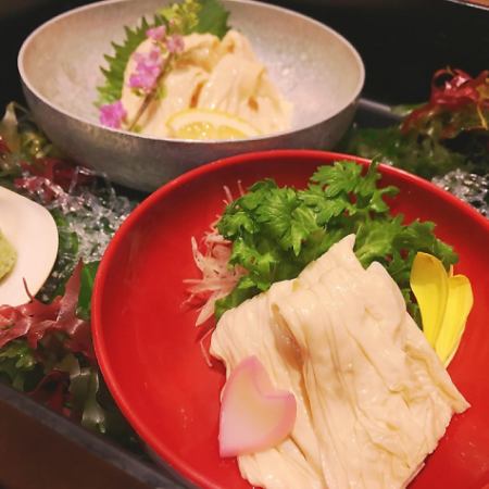 Oyuba sashimi