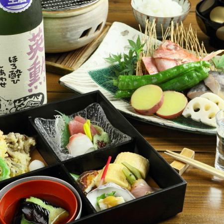 Reservations only! Classy lunch course [Fushimi Gozen]