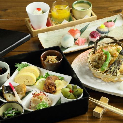 予約限定6/22~開始【小粋御膳】おひるは粋でゆったりランチ♪