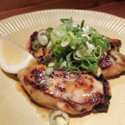 Hiroshima oysters grilled with butter and soy sauce