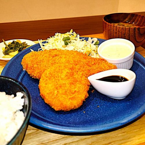 白身魚フライランチ