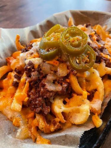 チリチーズカーリーフライ