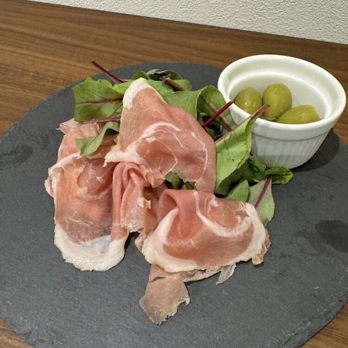 帕尔玛火腿拼盘