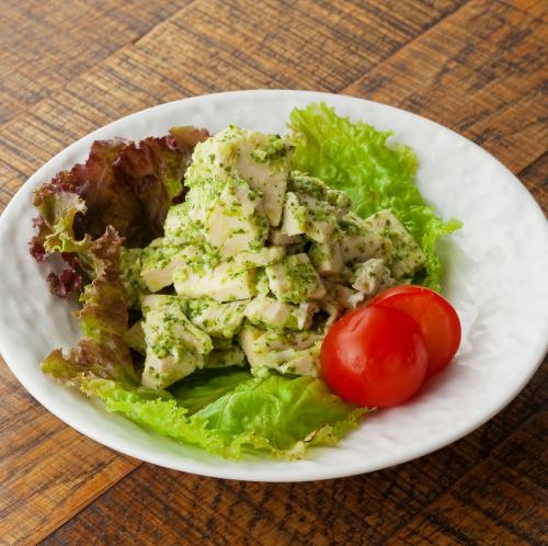 低溫烹調雞胸肉（羅勒醬）
