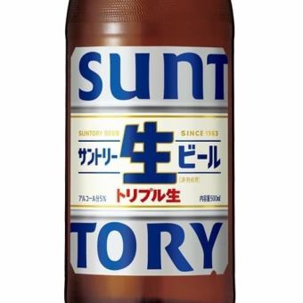 瓶ビール付き飲み放題プラン★120分2500円(税込)