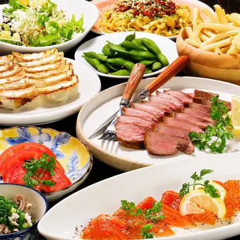 【当日OK！二次会限定コース】おつまみ4品＋2H飲み放題付コース￥2,500