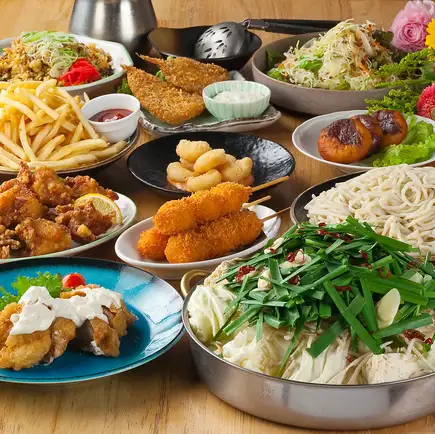 ★ビギナープラン★もつ鍋付【食べ飲み放題】平日3500円(税込)