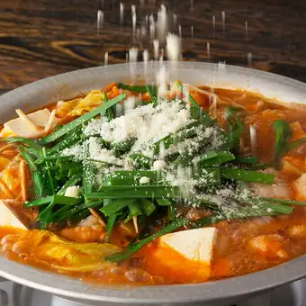 ★エキスパートプラン★【食べ飲み放題】選べる”トマトもつ鍋”かばり旨もつ鍋×イタリアン