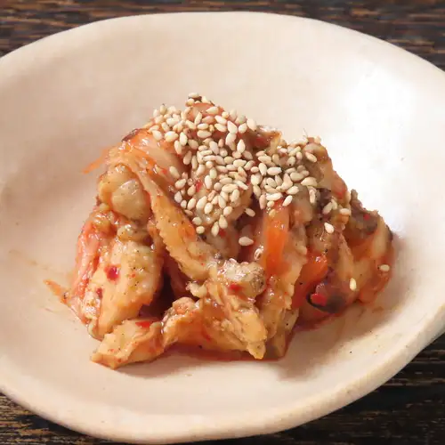 닭가죽 김치