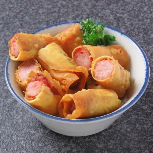 ウインナーのパリパリ揚げ