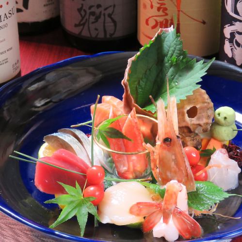 Assorted Japanese special sashimi