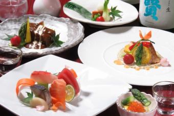 宴会プラン【飲み放題付き全8品】十勝牛彩美牛ステーキ 8000円(税込)