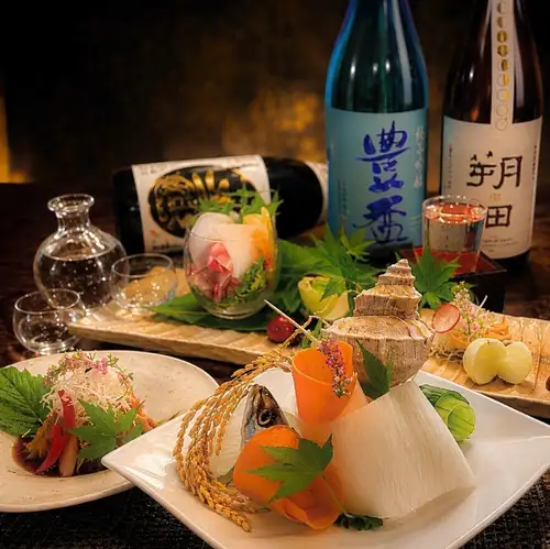 飲放付コース税込6600円~