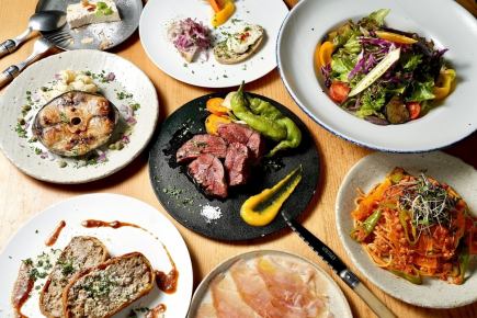 [For various parties] A standard plan featuring 7 dishes including SOV's popular menu items and 2.5 hours of all-you-can-drink