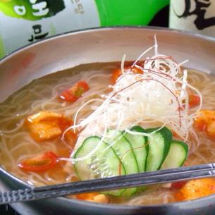Korean cool noodles