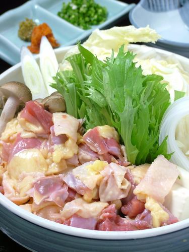 Light nabe of Kumamoto local chicken (for 1 person)