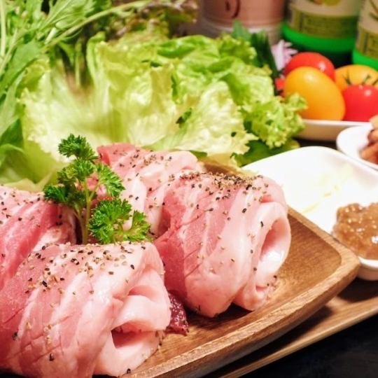 Very popular! 120 minutes all-you-can-eat samgyeopsal from 3,300 yen to 3,000 yen (tax included)♪