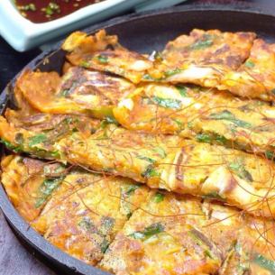 ［チヂミ］キムチチヂミ