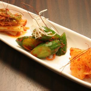 ［一品物］キムチ3種盛り合わせ