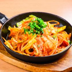 豚キムチ炒め