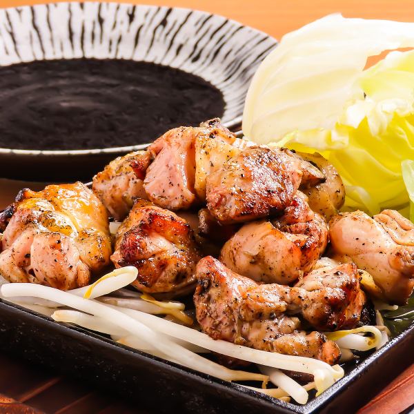うお鶏名物！！いきいき鶏の炭火網焼き！