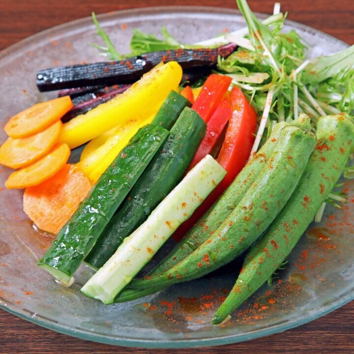 いつもより少しだけヘルシーに！契約農家さんから直送の野菜！