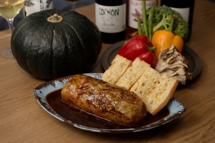 これぞクサワケ名物！特大ロールキャベツ