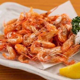 Deep fried river shrimp / squid tempura