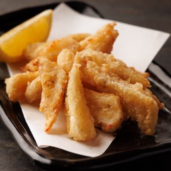 Deep-fried potatoes