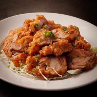 Fried chicken with thigh meat