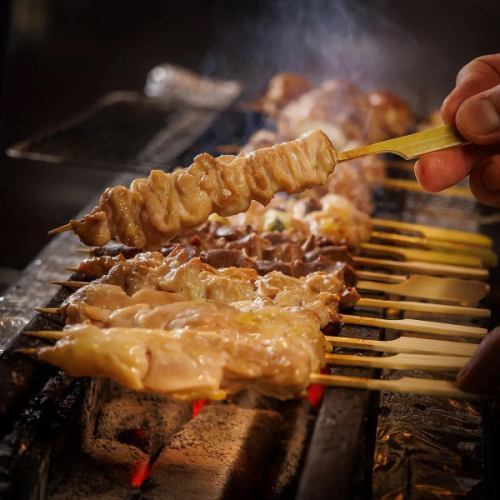 備長炭火焼鳥 5種盛り合わせ