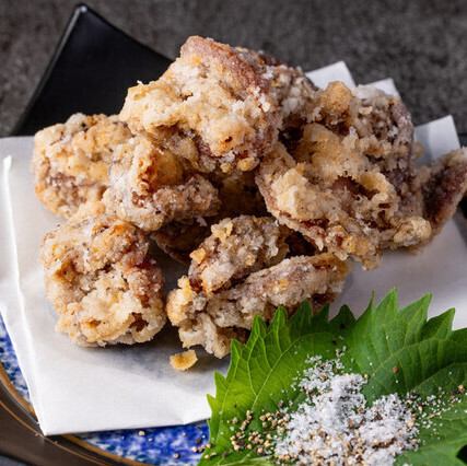 砂肝の香味揚げ